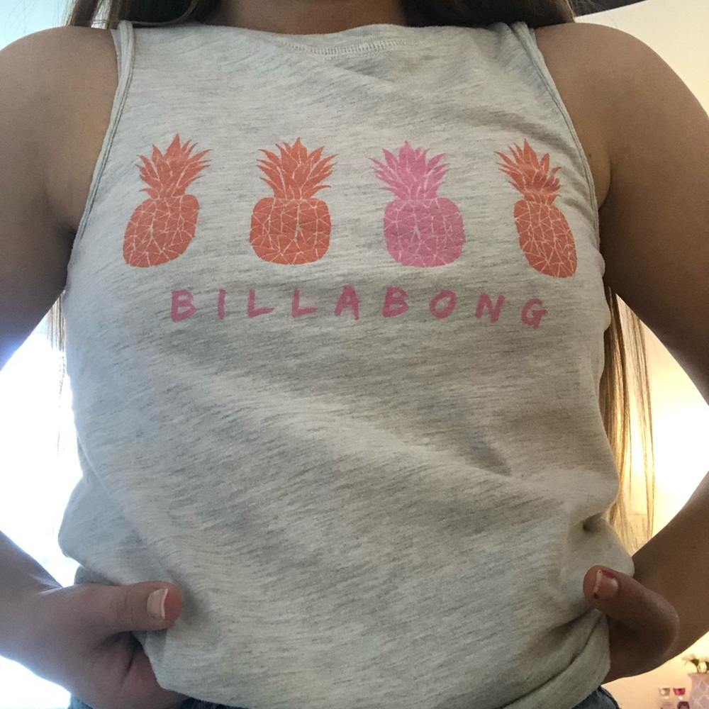 💖2 /$10 Billabong Pinapple Tank Top